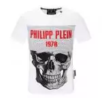 philipp plein t-shirt homme fashion like print skull 1978